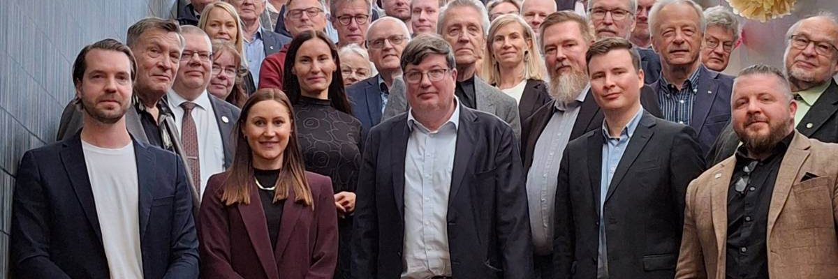 Seminariets deltagare. Seminaarin osallistujat.